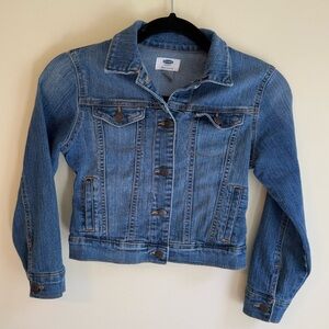 Old Navy Girls Classic Blue Jean Jacket *GOOD USED CONDITION*
